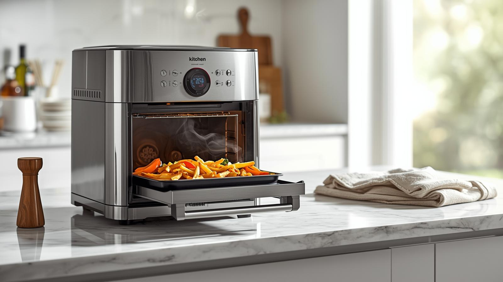 Read more about the article Midea Flexify French‑Door Air Fryer Oven Review: The 26.4‑Qt Countertop Workhorse